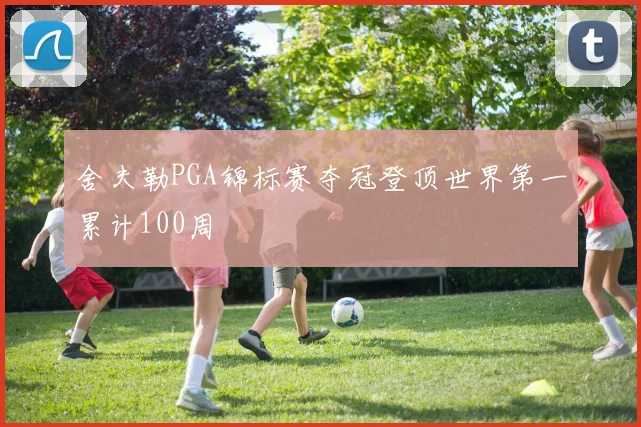 舍夫勒PGA锦标赛夺冠登顶世界第一累计100周